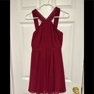 Lulus garnet mini dress XS
